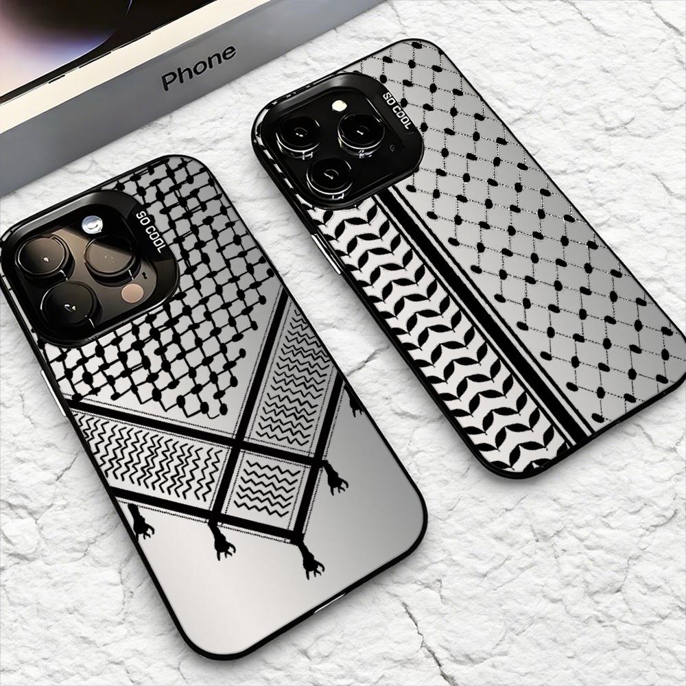 Usb Charger - Custodia per Telefono Keffiyeh P-Palestine per