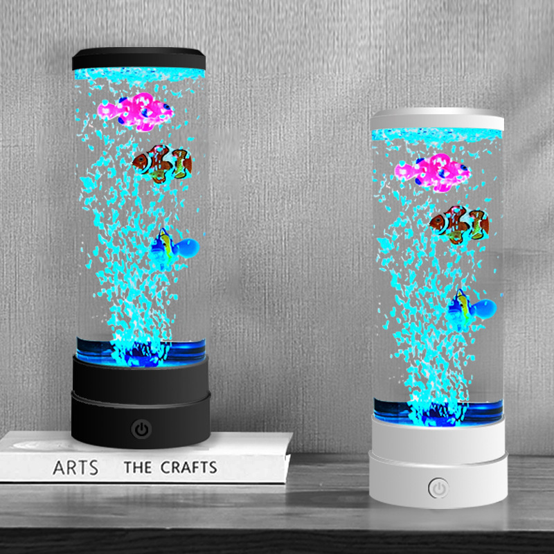 Usb Hub - Decorazione Domestica con Pesci e Bolle