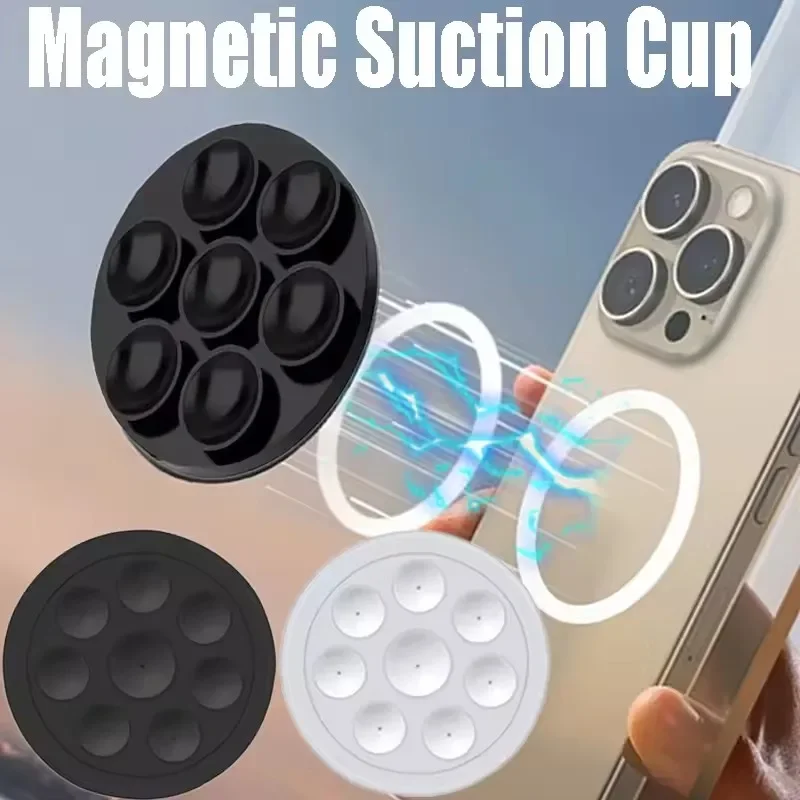 Usb Charger - Supporto magnetico per telefono con ventosa,