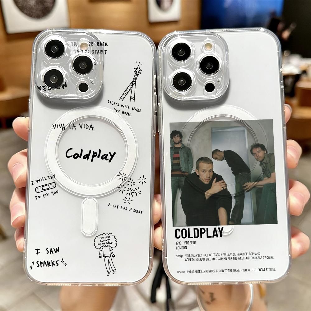 Wireless Charger - Custodia per telefono C-Coldplay Rapper Cool