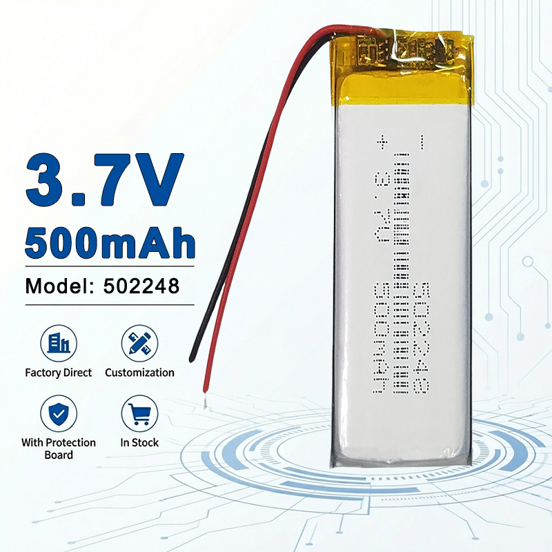 Electronics And Gadgets Ce - Batteria Li-Polimero Leggera 502248 3.7V 500mAh