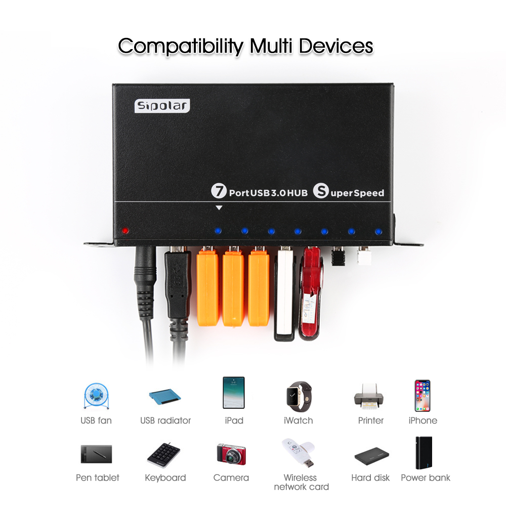 Usb Hub - Hub USB 3.0 Industriale A-173 a