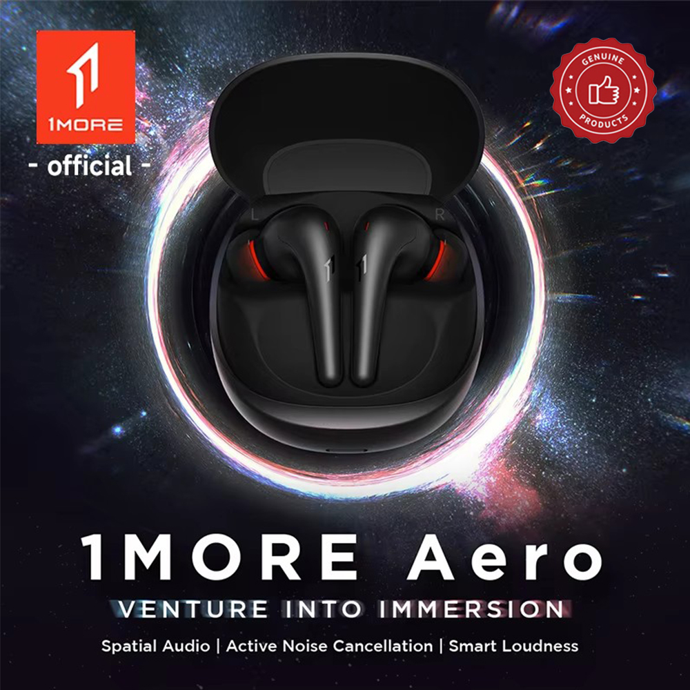 Wireless Charger - Auricolari 1MORE Aero con Cancellazione del