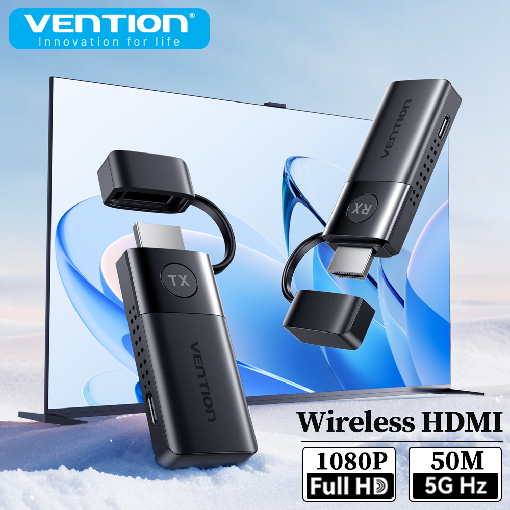 Hdmi Adapter - Vention Trasmettitore e ricevitore HDMI wireless