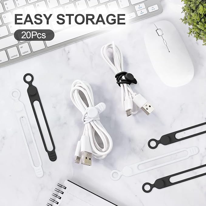 10 pezzi di fascette in silico - Cable Organizer recensione e prezzo
