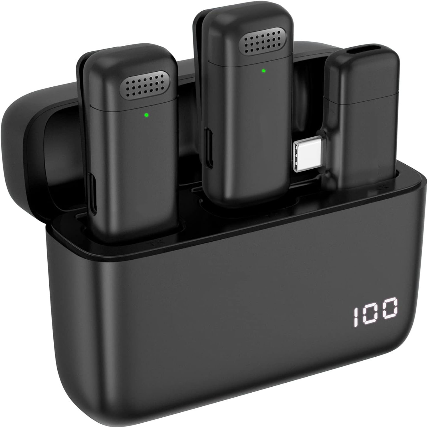 Microfono Lavalier Wireless (2 - Wireless Charger recensione e prezzo