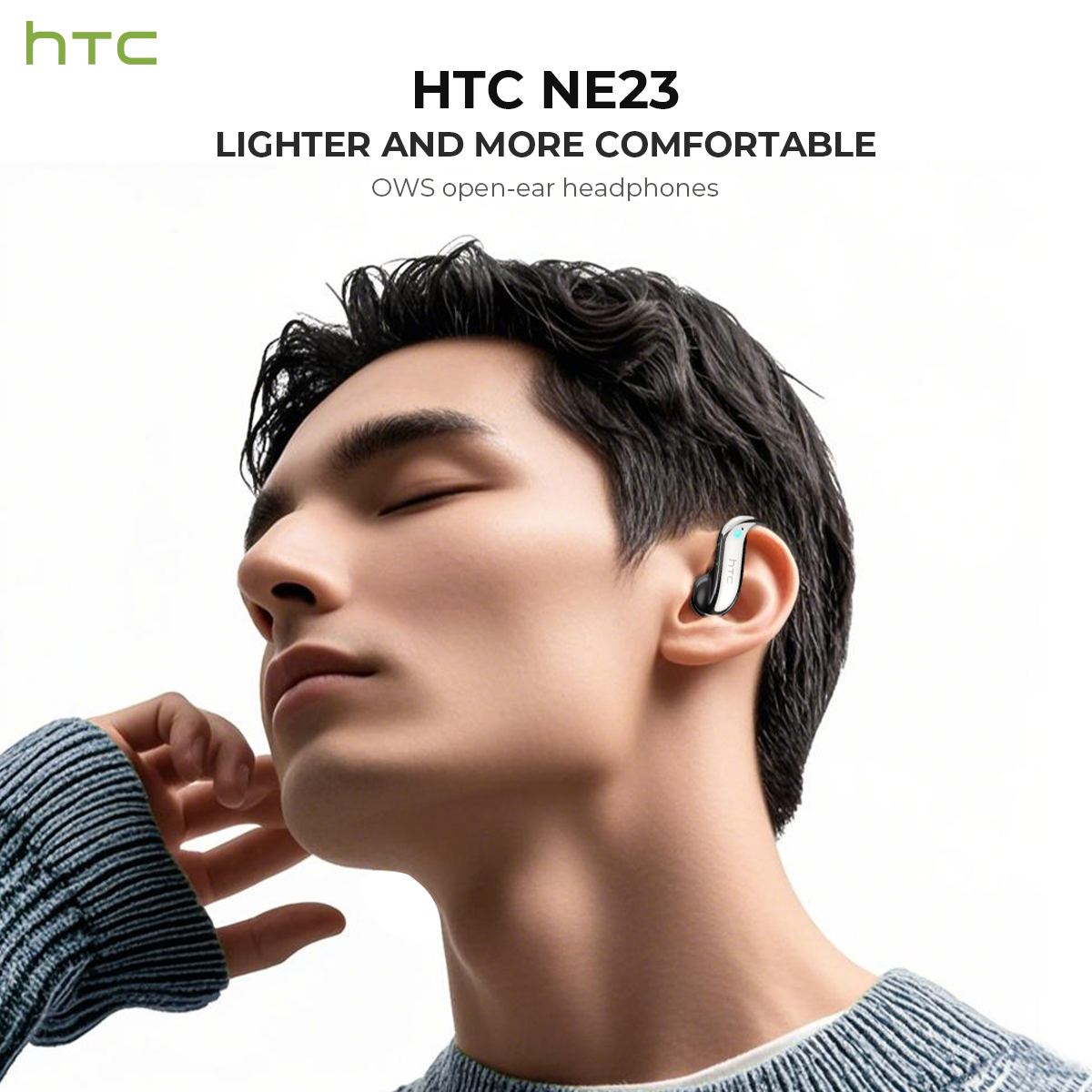 Cuffie Bluetooth Open-Ear HTC  - Wireless Charger recensione e prezzo