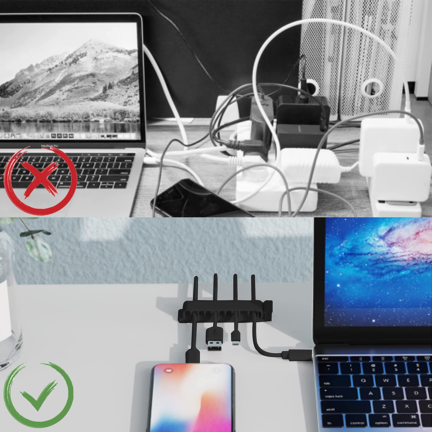 Organizzatore di cavi, gestion - Cable Organizer recensione e prezzo
